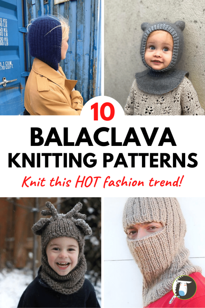 10 Balaclava Knitting Patterns Blog NobleKnits