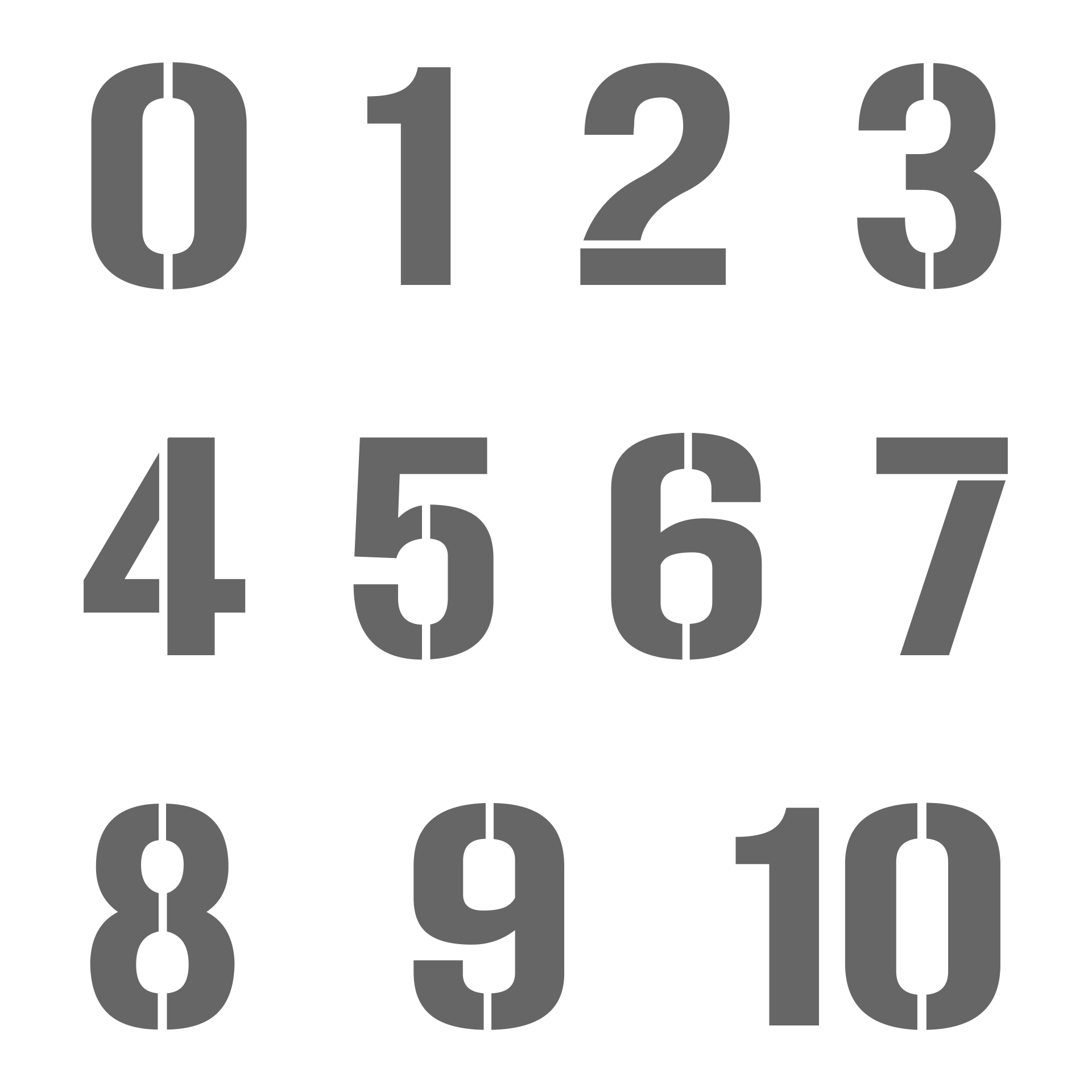 printable-number-stencil