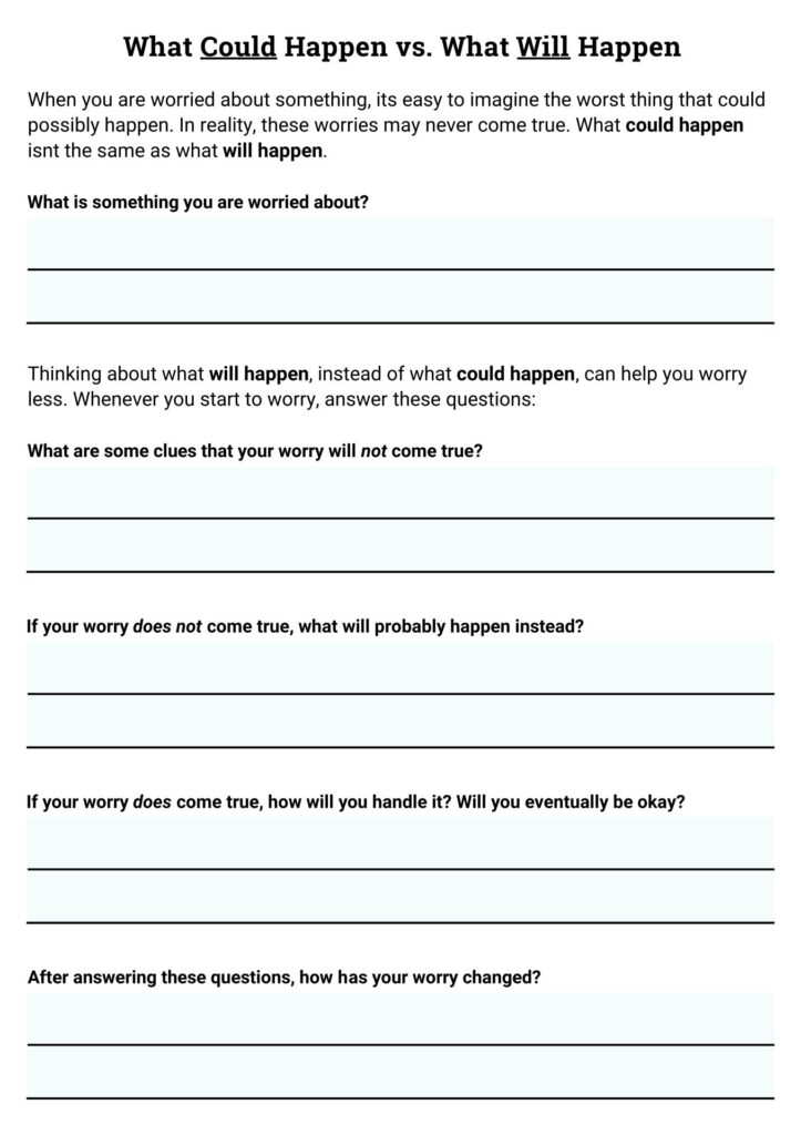 10 Best Adult Cognitive Worksheets Printable Printablee