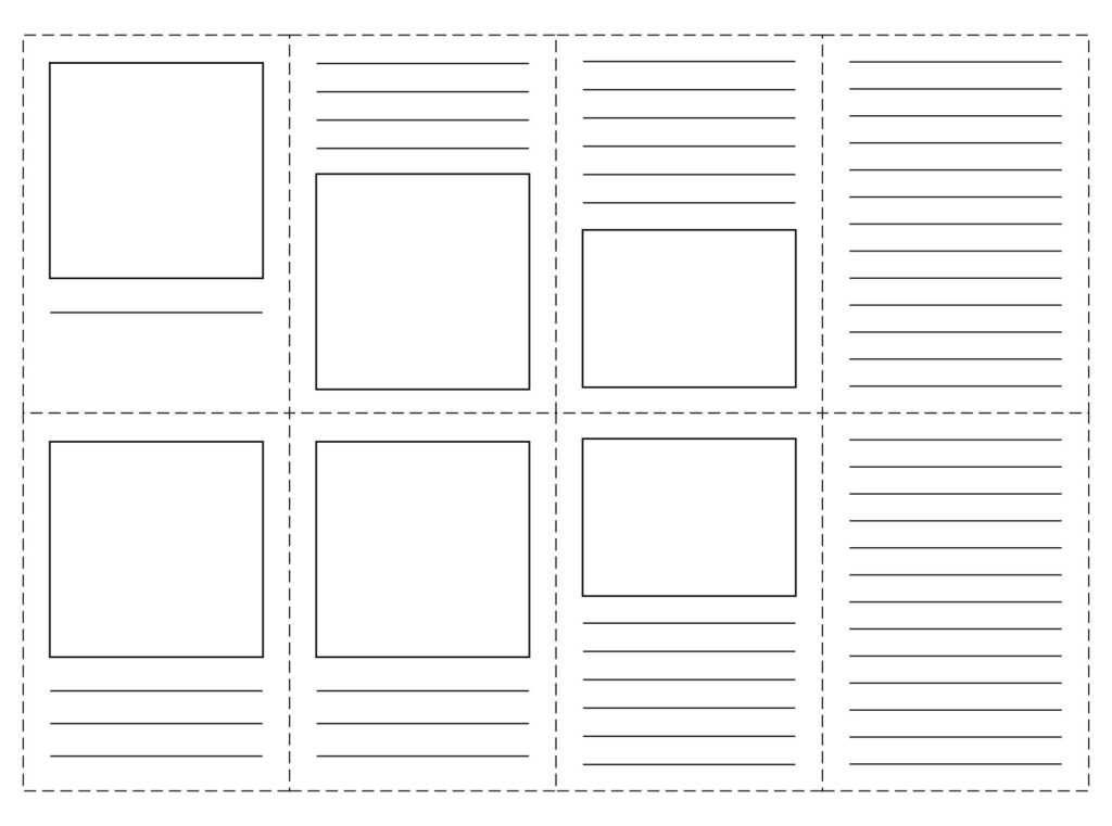 10 Best Free Printable Book Templates Printablee