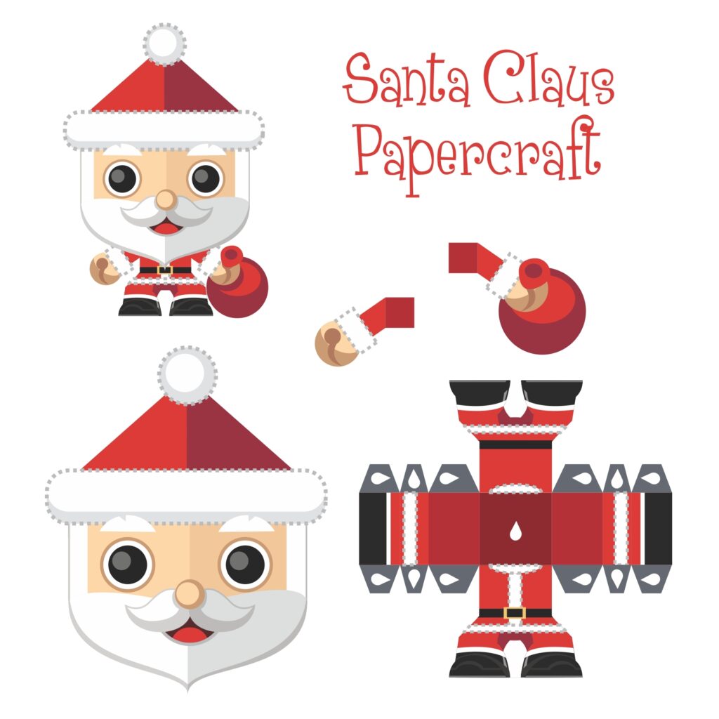 10 Best Free Printable Christmas Paper Crafts Printablee