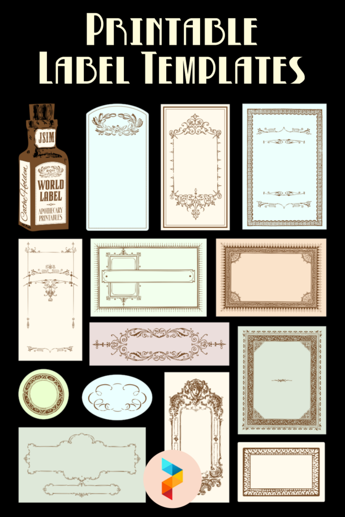 10 Best Free Printable Label Templates Printablee