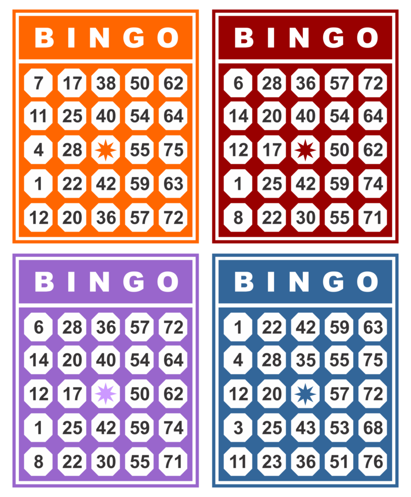 Bingo Cards Free Printable