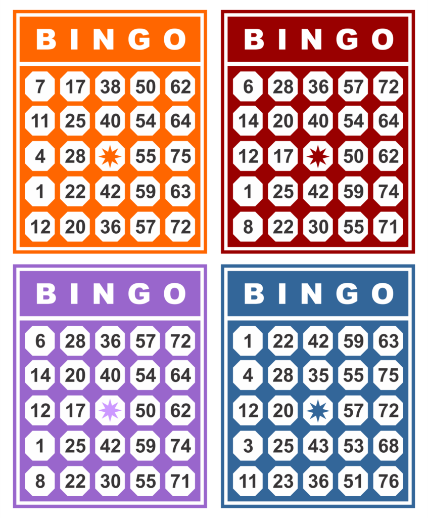 Bingo Cards Printable Free