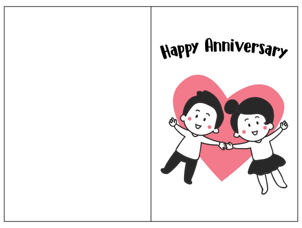 10 Best Free Printable Romantic Anniversary Cards Printablee