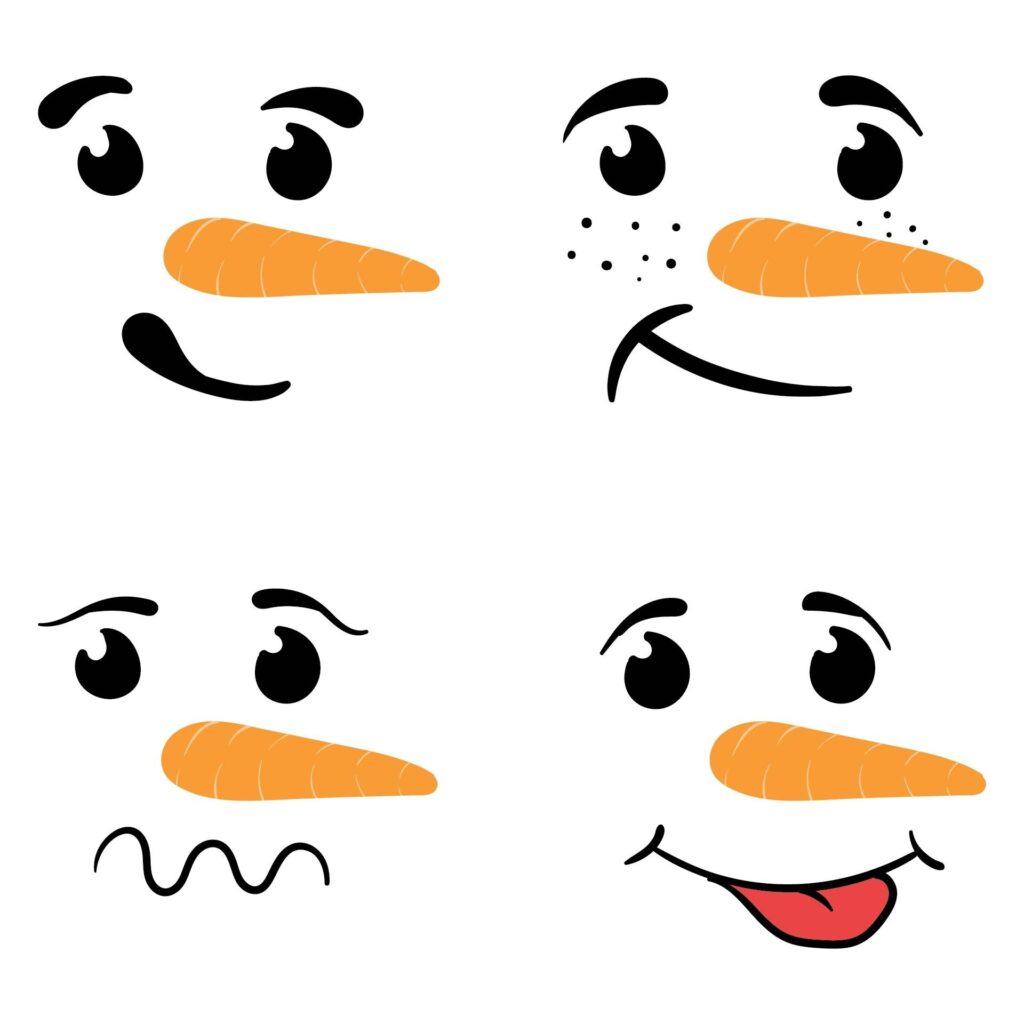 10 Best Free Printable Snowman Face Template Printable Snowman Snowman Faces Snowman Faces Patterns Free Printable