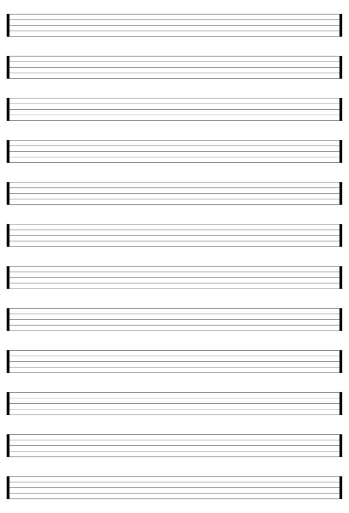 10 Best Free Printable Staff Paper Blank Sheet Music Blank Sheet Music Sheet Music Sheet Music Pdf
