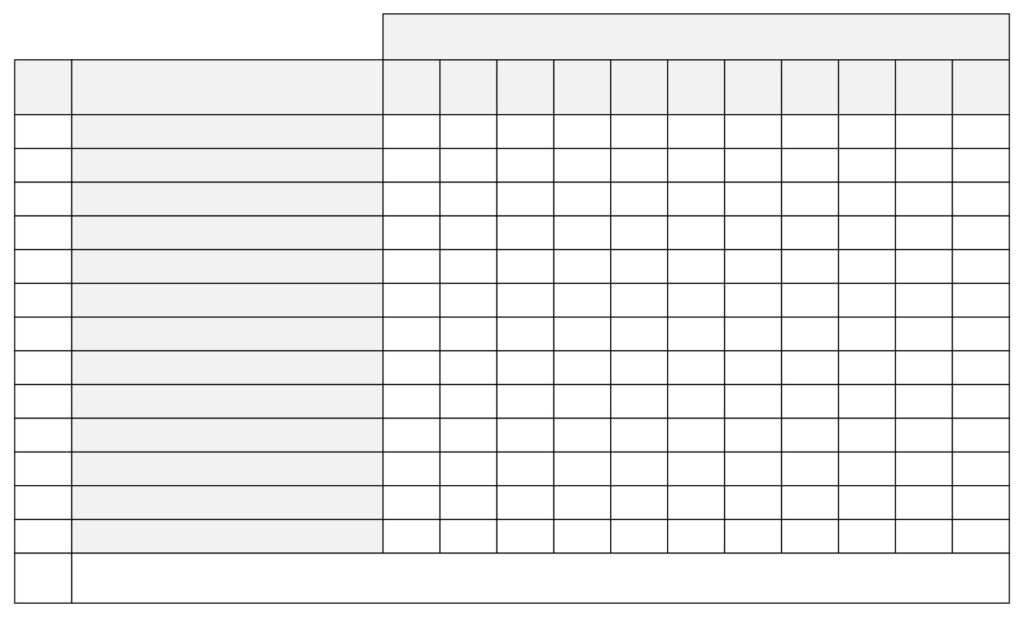 10 Best Printable Blank Chart With Lines Printablee