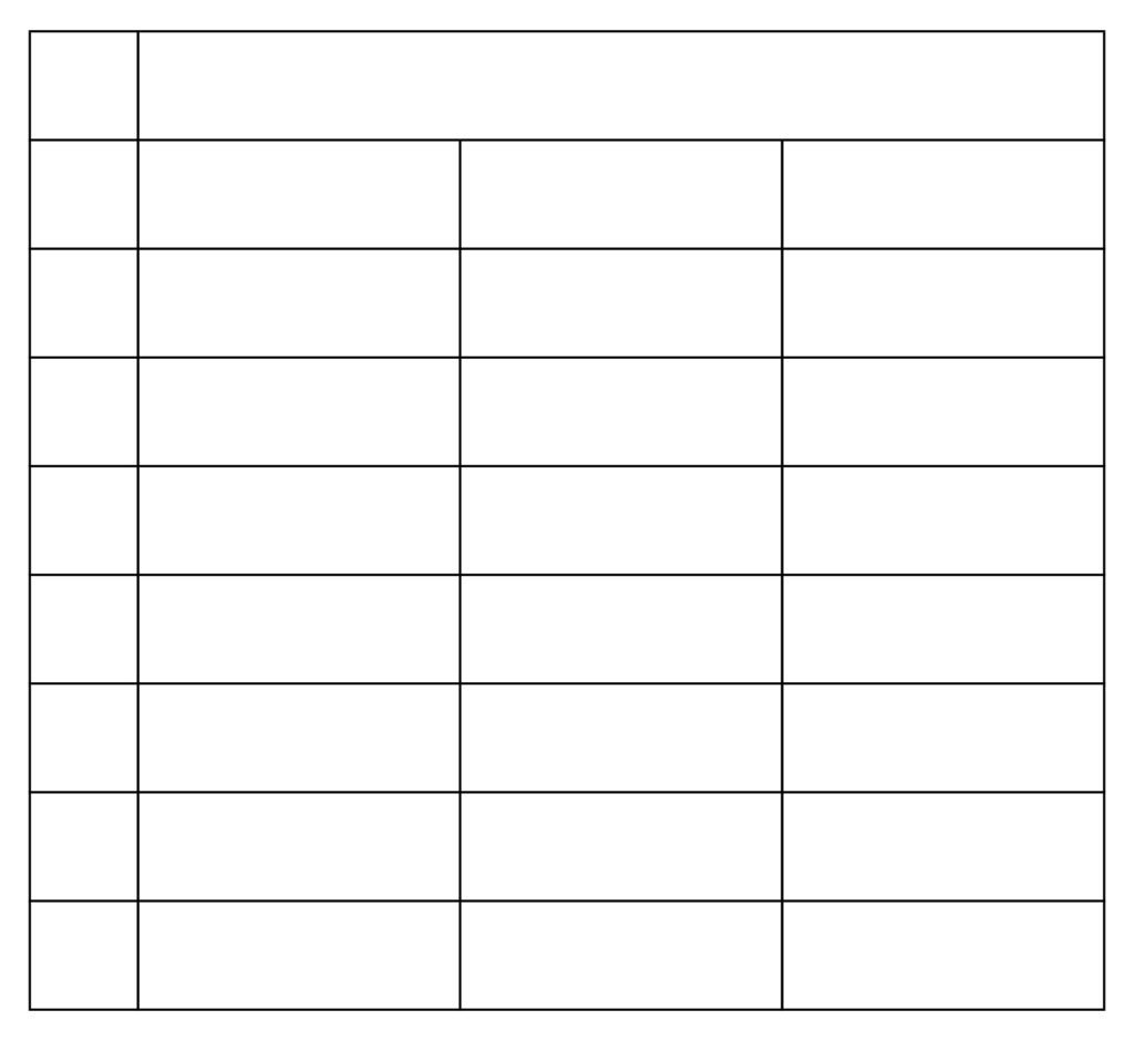 10 Best Printable Blank Data Charts Printablee