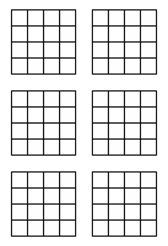 10 Best Printable Blank Sudoku Grid 2 Per Page Printablee