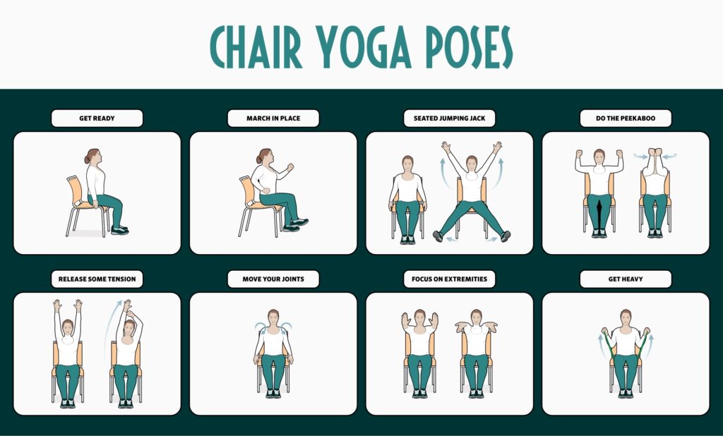 Free Printable Chair Yoga Exercises For Seniors - Free Printable Templates