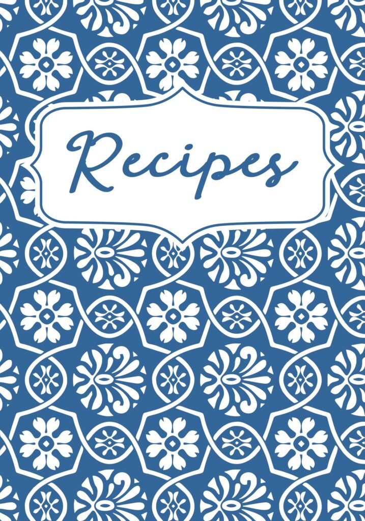 10 Best Printable Cookbook Covers To Print Printablee