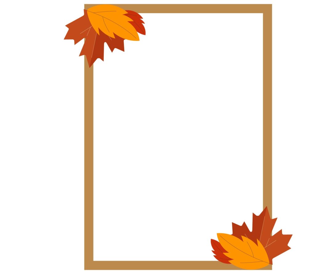 10 Best Printable Fall Border Clip Art Printablee