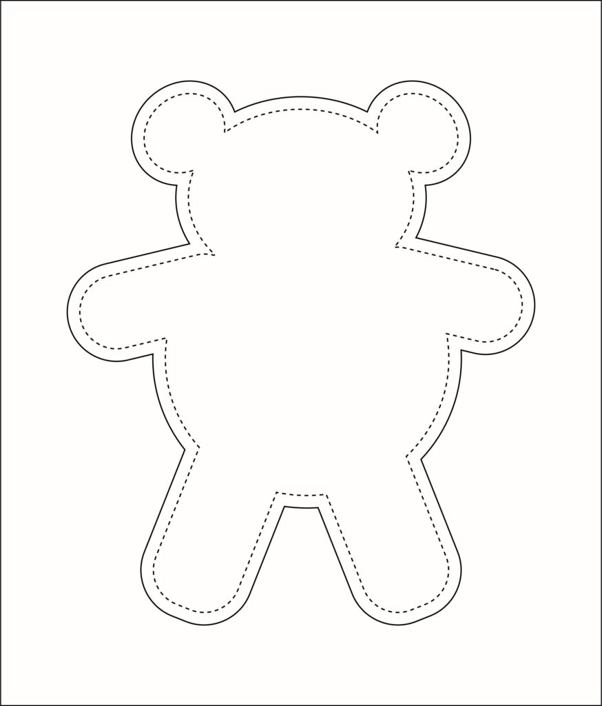 Teddy Bear Template Free Printable