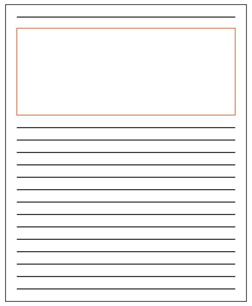 10 Best Standard Printable Lined Writing Paper Printablee