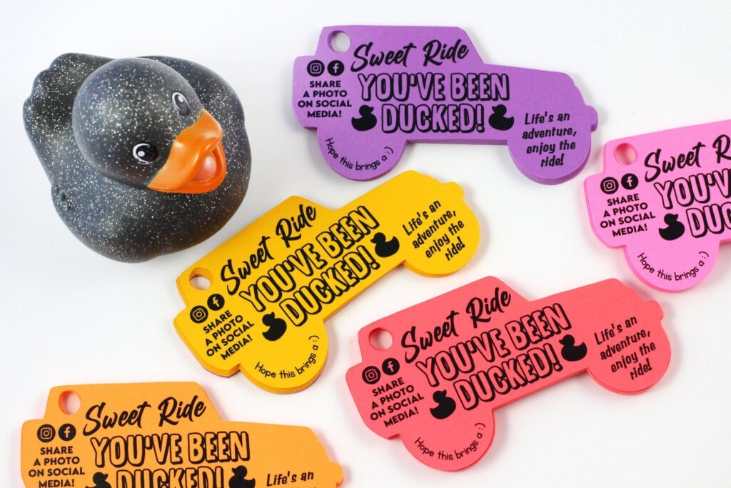 10 Duck Duck Jeep Tags