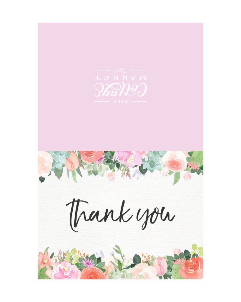 10 Free Printable Thank You Cards You Can t Miss The Cottage Market
