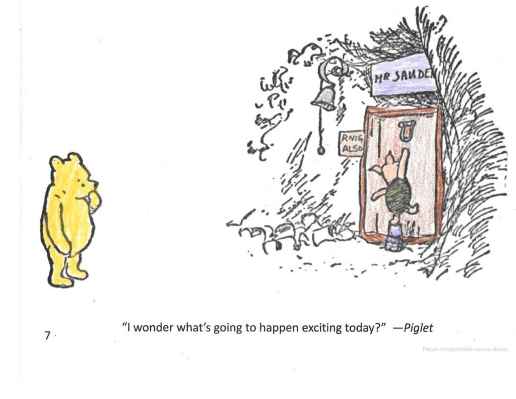 10 Printable Classic Winnie The Pooh Coloring Sheets FeltMagnet