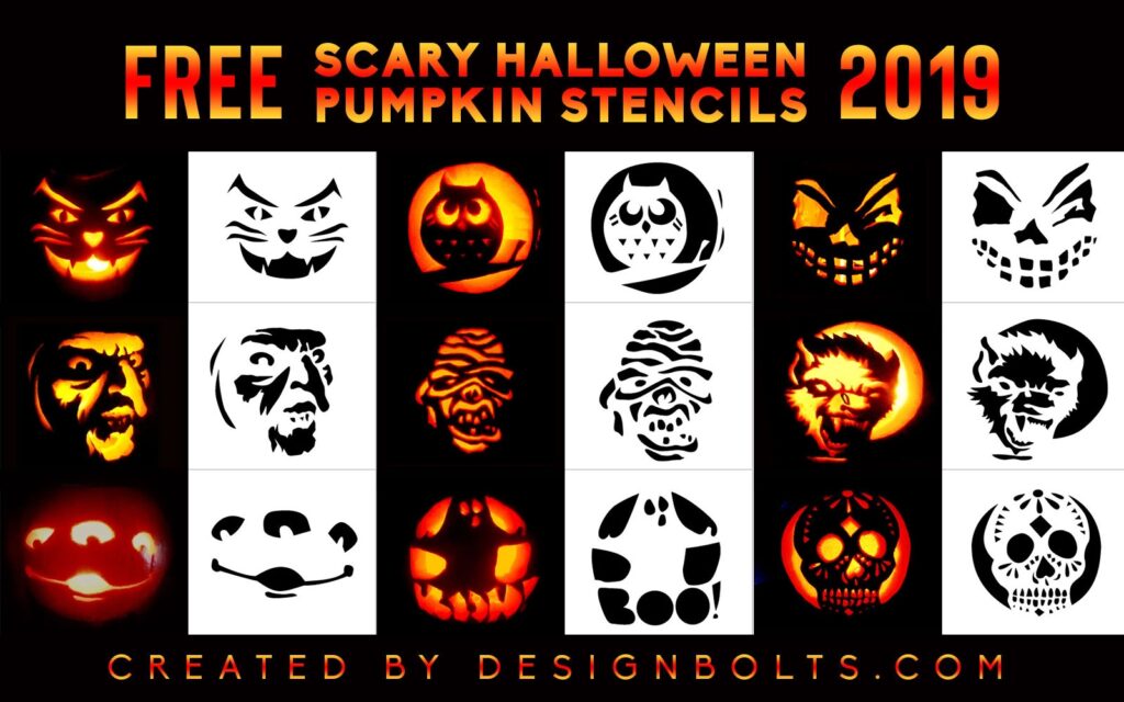 Free Printable Carving Pumpkin Patterns