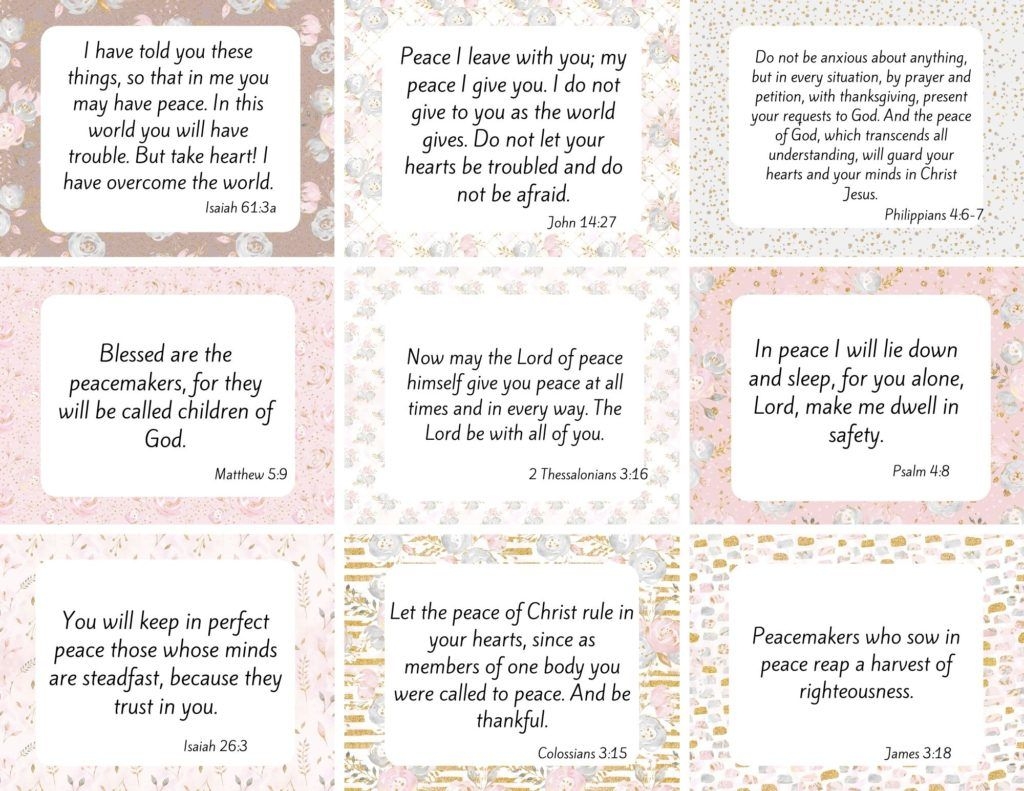 100 Amazing and FREE Printable Scripture Cards 