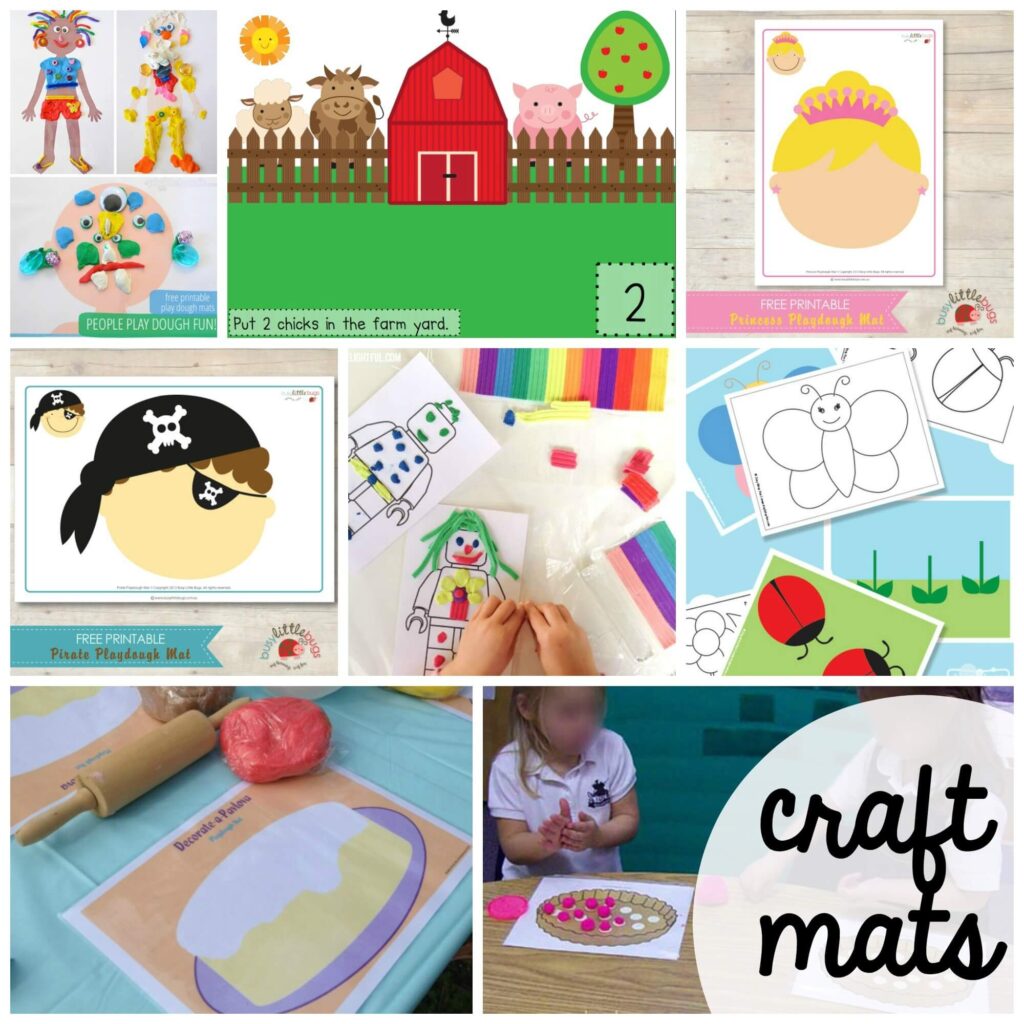 Free Printable Playdough Mats For Toddlers