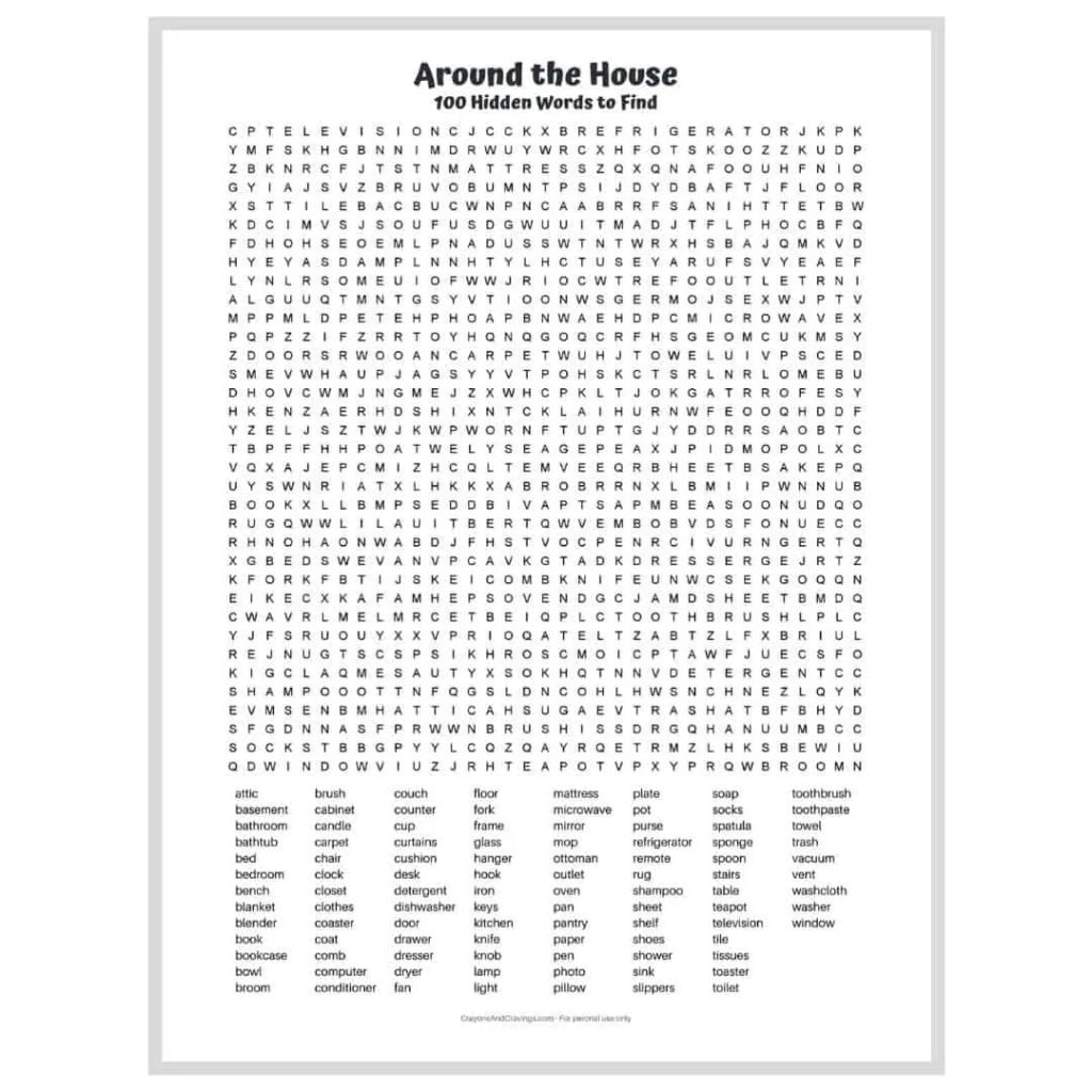 100 Word Word Search PDF Free Printable Hard Word Search