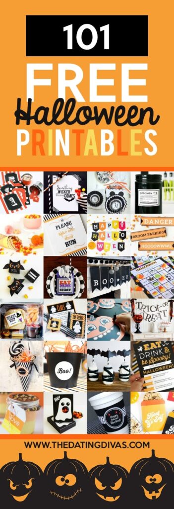 101 Free Halloween Printables And Decorations From The Dating Divas