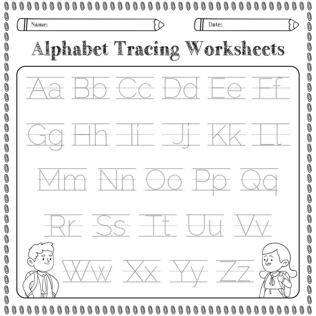 11 Best Free Printable Alphabet Worksheets Kindergarten Printablee