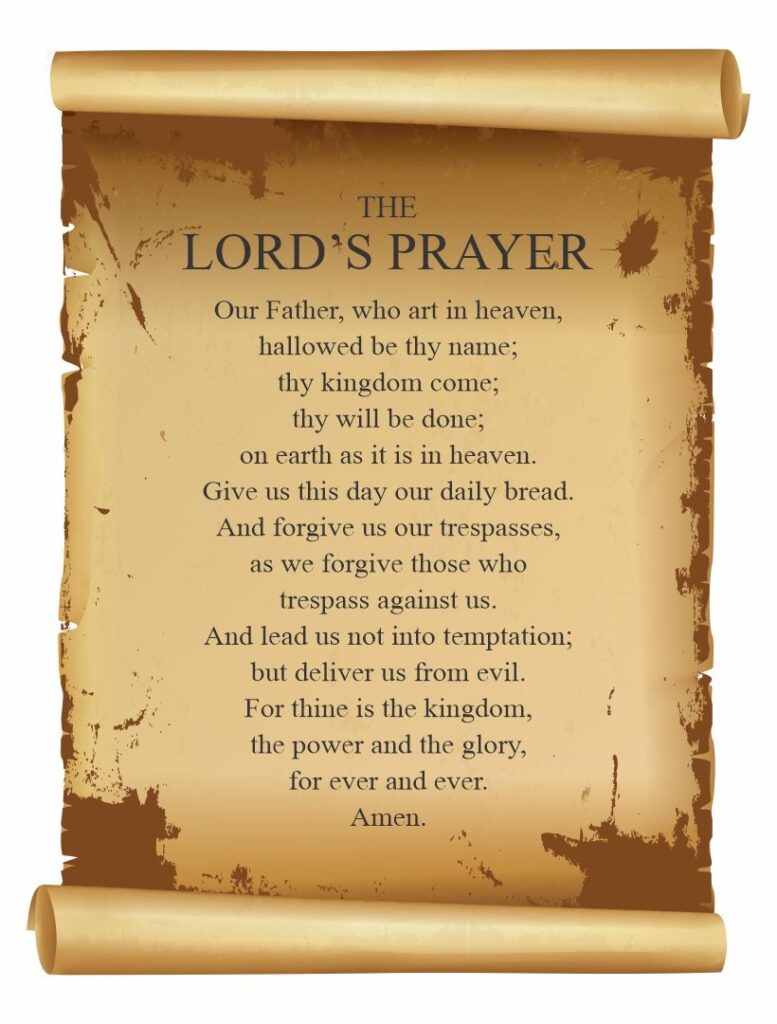 12 Best The Lord Prayer Printable Printablee