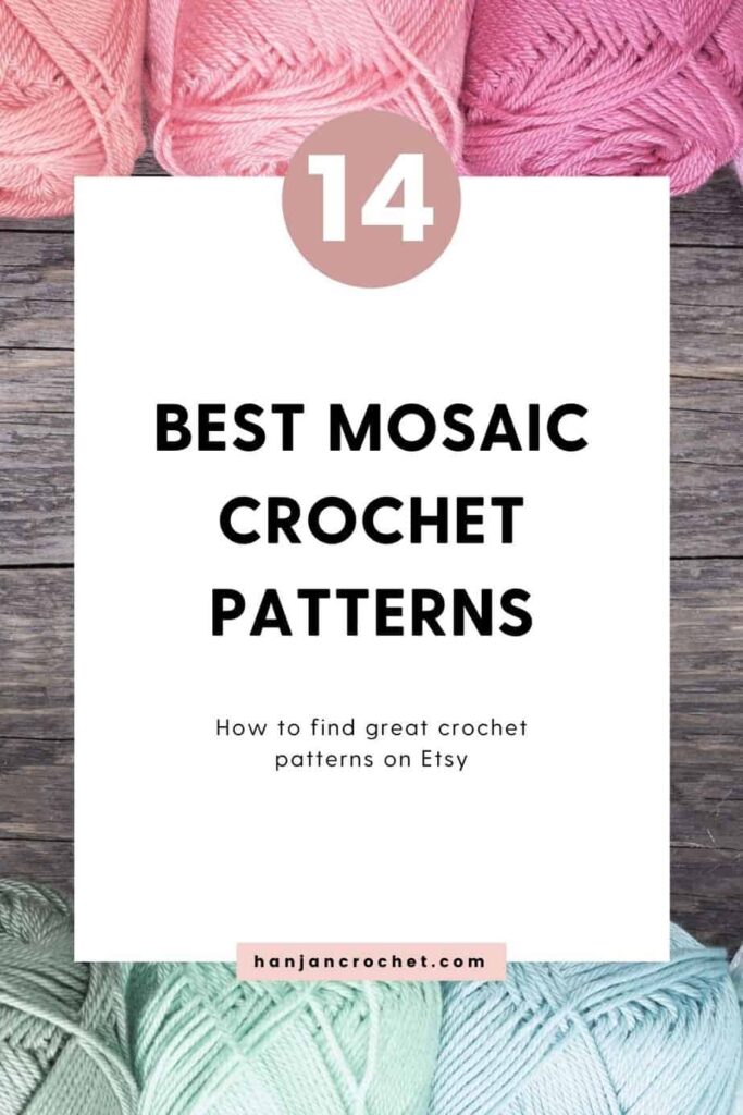 14 Best Mosaic Crochet Patterns To Make HanJan Crochet