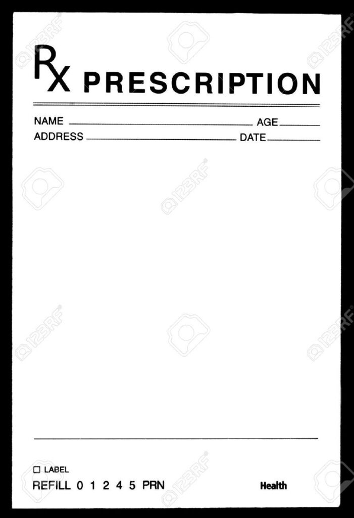 14 Prescription Templates Doctor Pharmacy Medical Regarding Doctors Prescription Template Wo Medical Prescription Prescription Pad Doctors Note Template