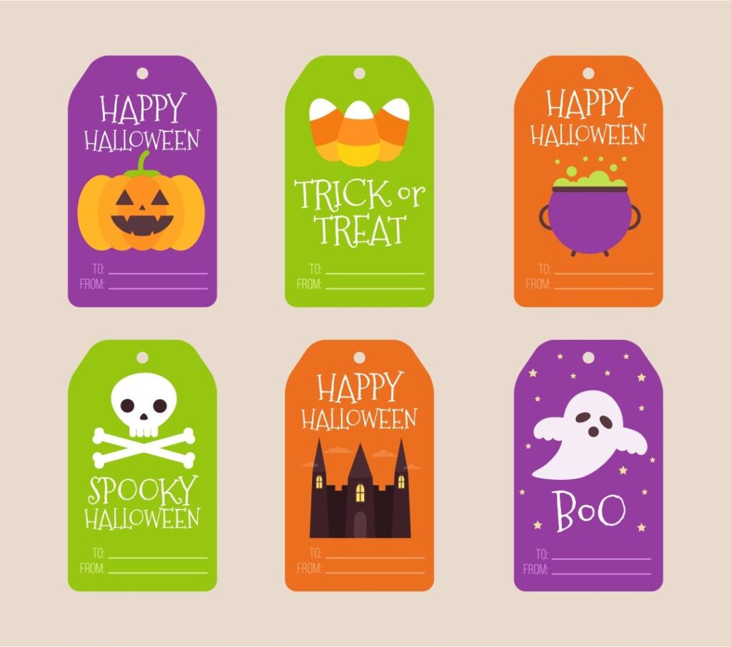 Free Halloween Printable Gift Tags - Free Printable Templates