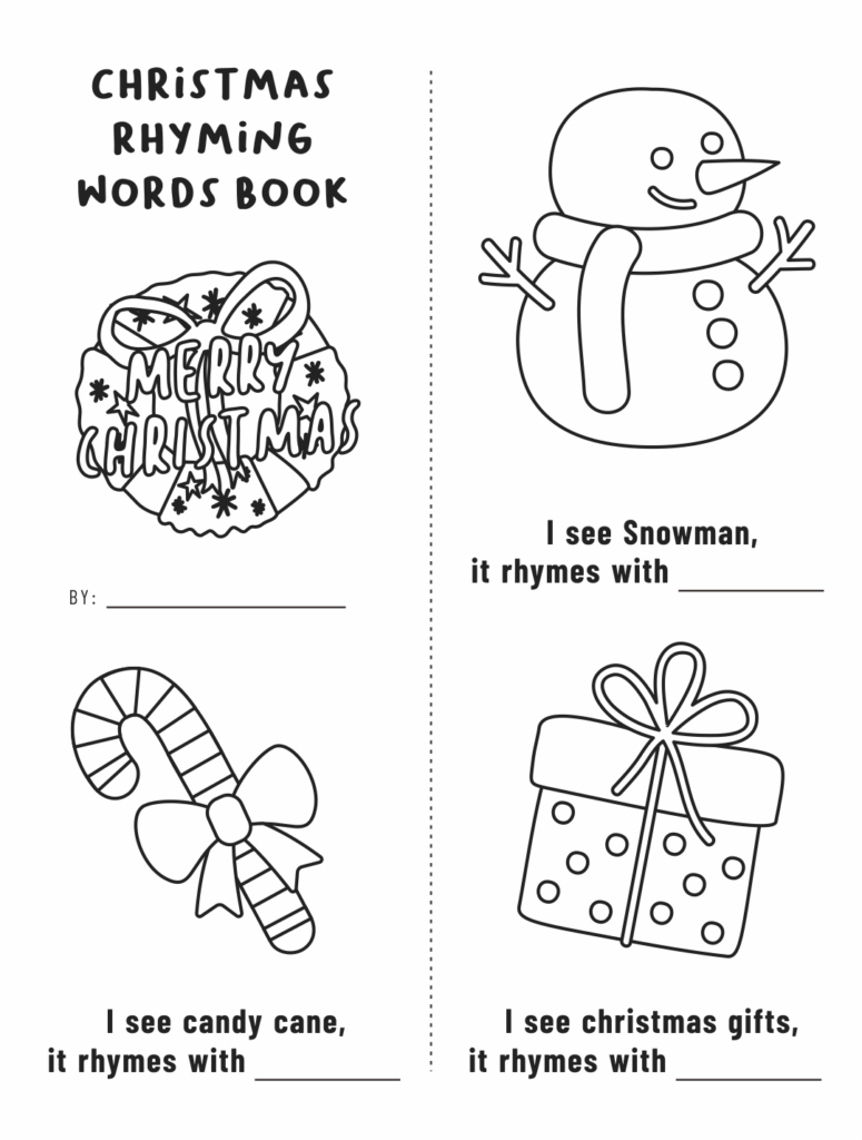 15 Best Free Printable Christmas Coloring Book Printablee