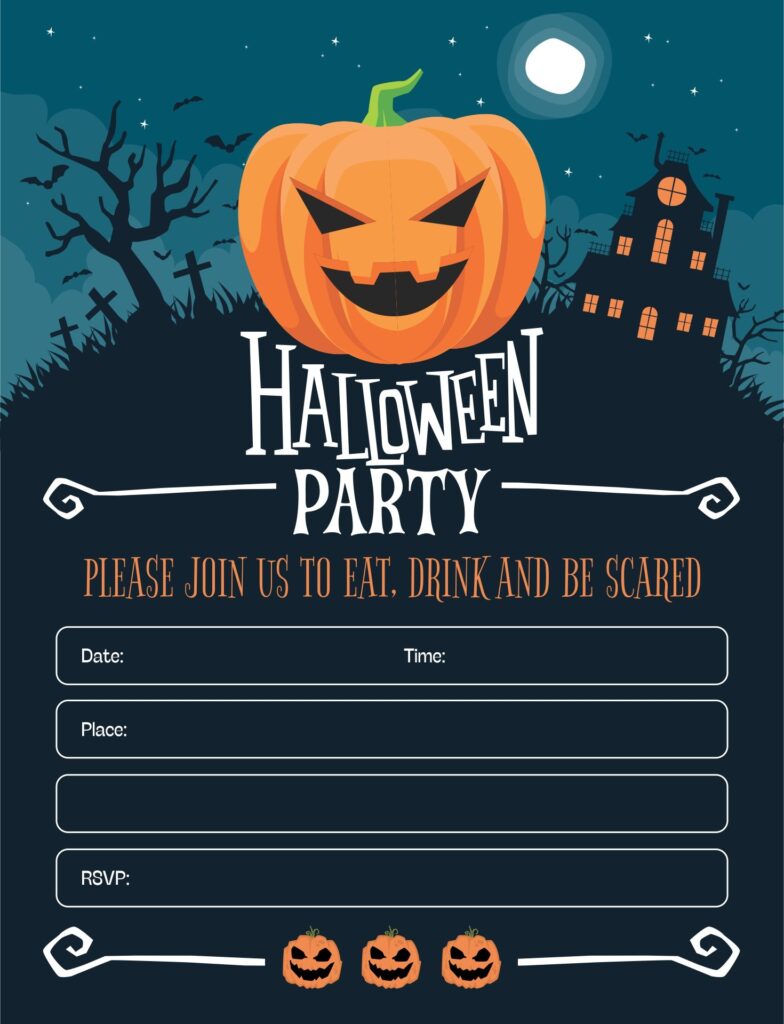 Free Printable Halloween Invitations