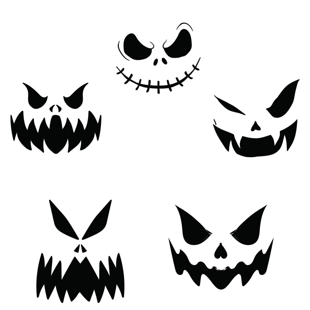 15 Best Free Printable Pumpkin Stencils Halloween Printablee