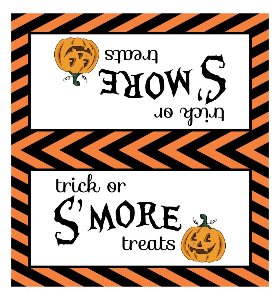 Free Printable Smores Tags