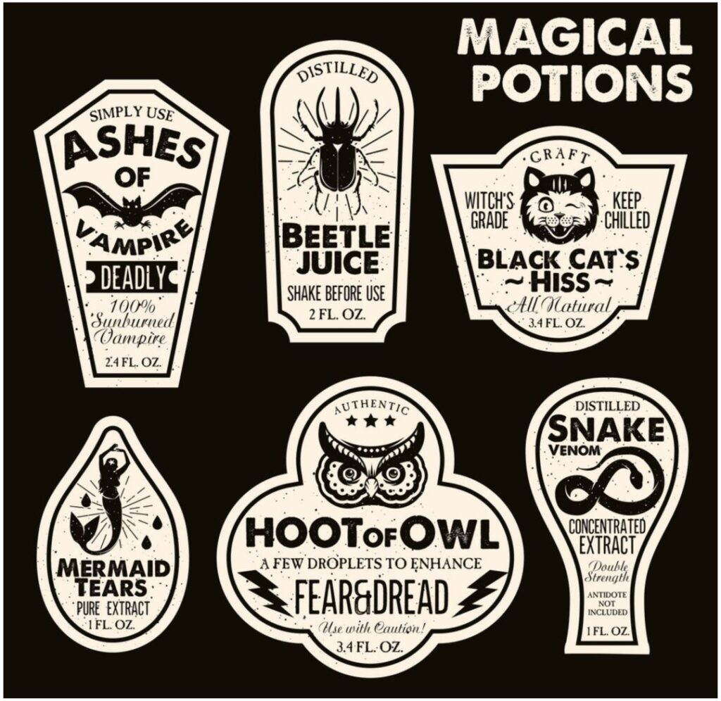 Free Printable Halloween Labels