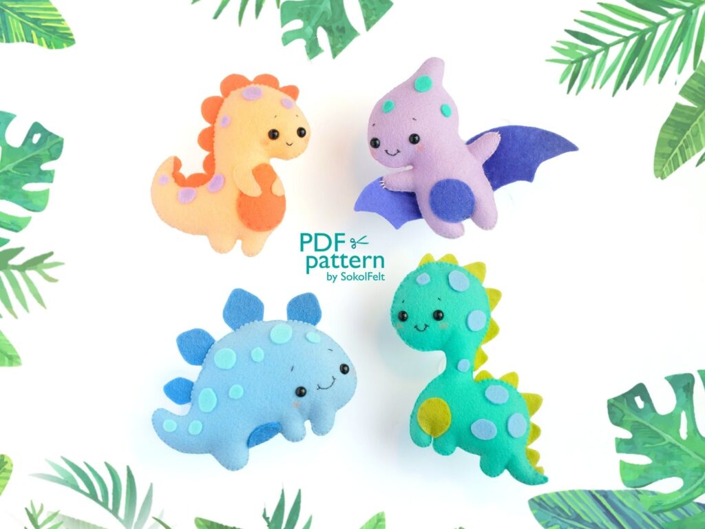 15 Dinosaur Sewing Pattern Ideas Swoodson Says