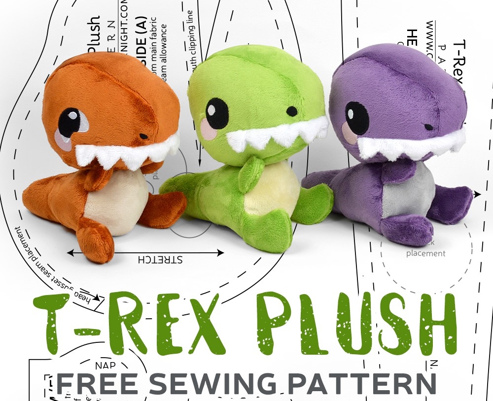 15 Dinosaur Sewing Pattern Ideas Swoodson Says