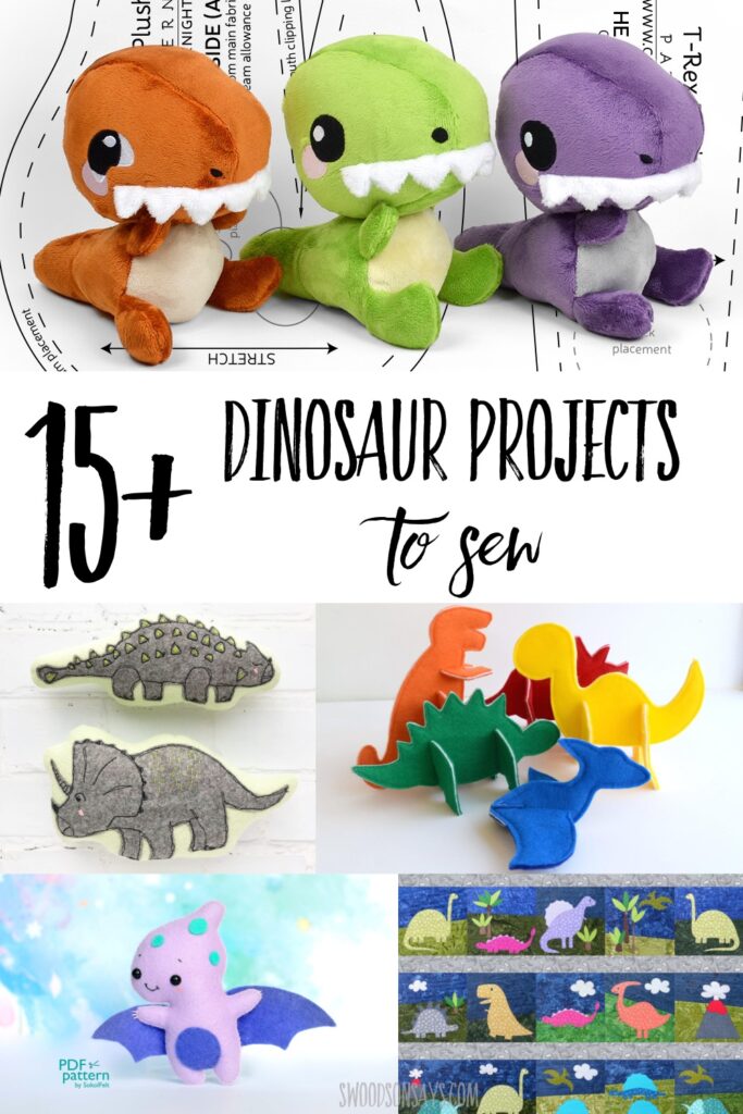 15 Dinosaur Sewing Pattern Ideas Swoodson Says