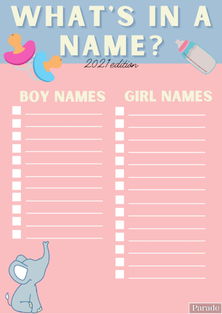 Baby Shower Printable Games Free
