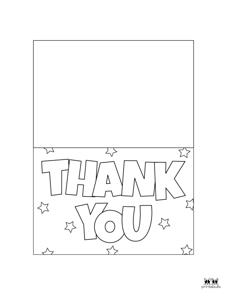 150 Printable Thank You Cards FREE Printabulls