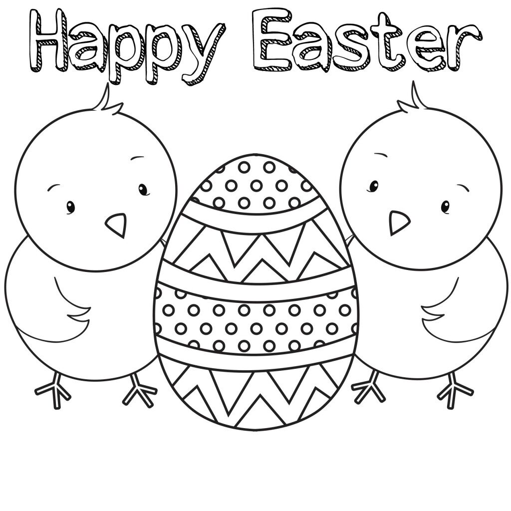16 Free Easter Coloring Pages Printables