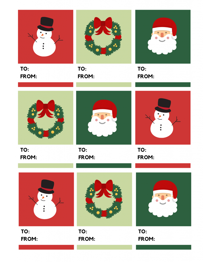 17 Free Printable Christmas Tags You Can Print At Home So Festive 