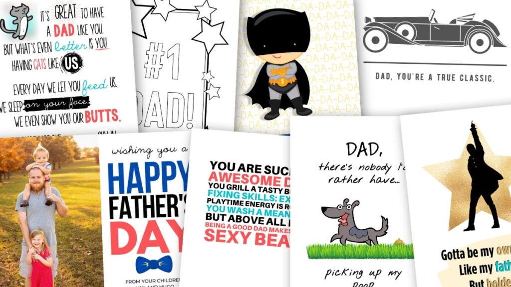 Printable Free Father's Day Cards