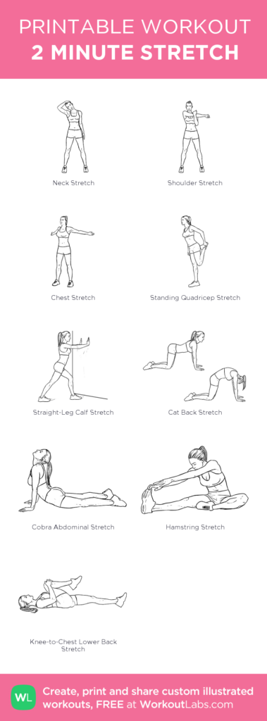 Free Printable Stretching Exercises