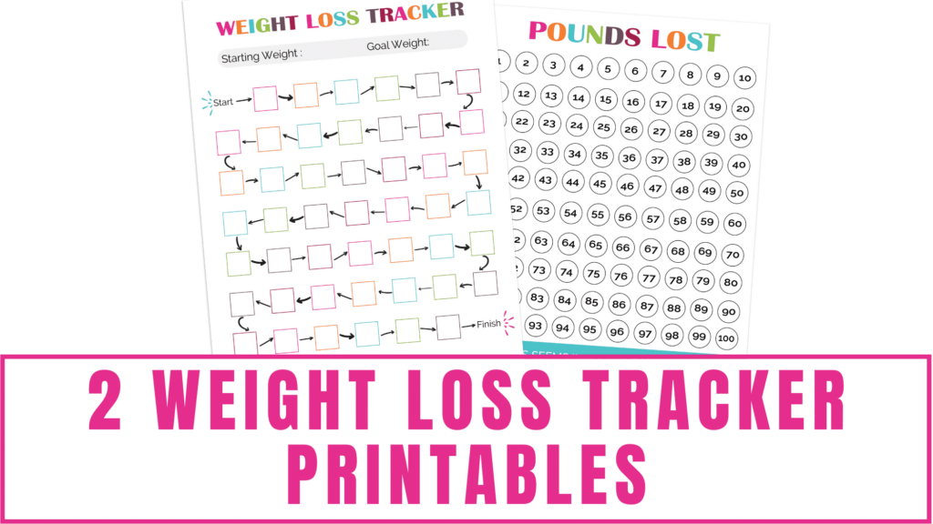 Free Printable Weight Loss Tracker