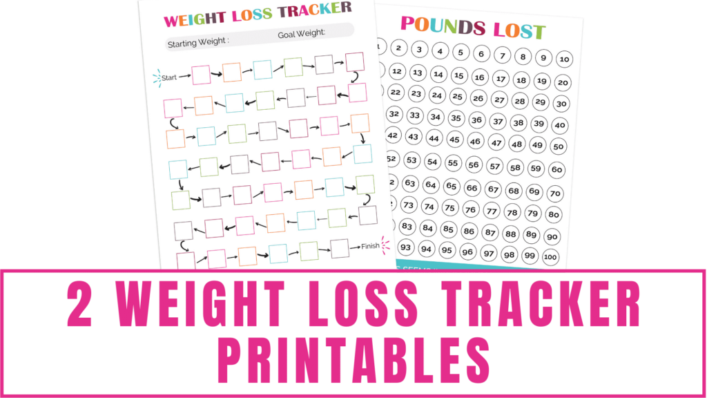 Free Weight Loss Chart Printable