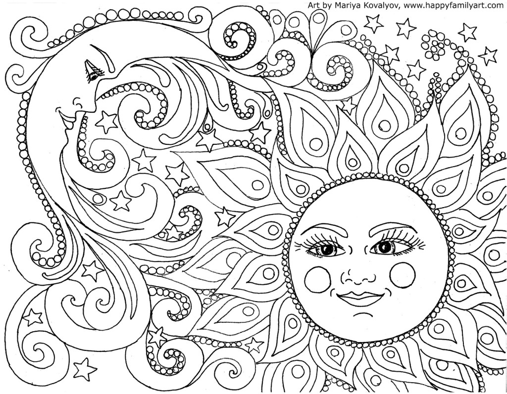 20 FREE Adult Coloring Pages Happiness Is Homemade