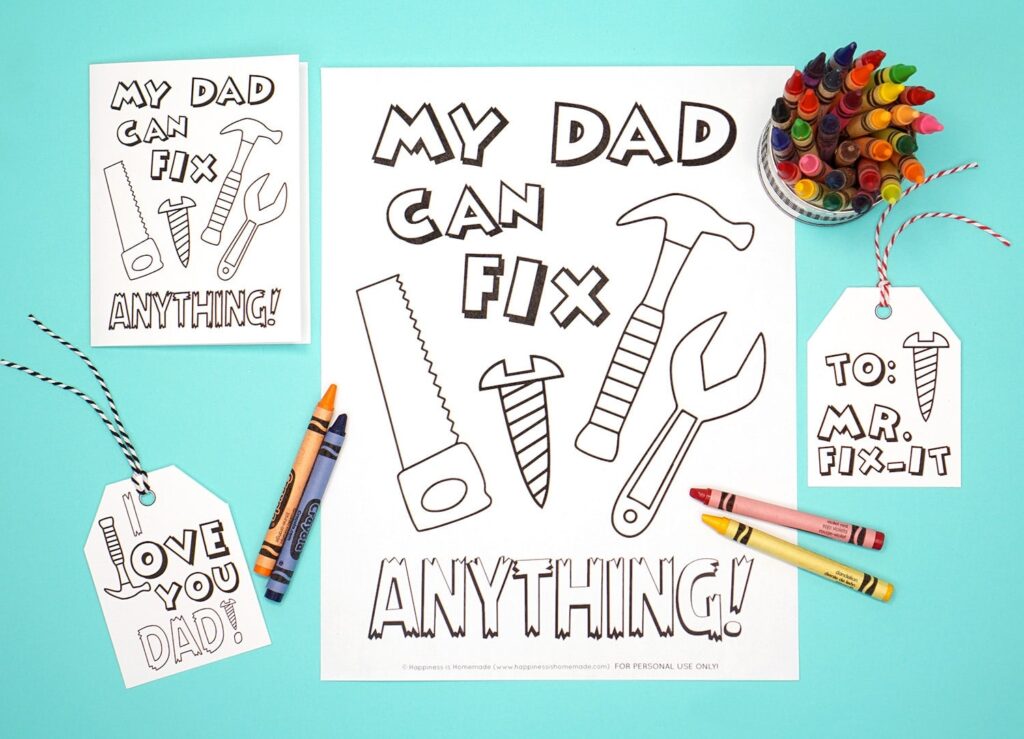 20 Free Father s Day Printables Happiness Is Homemade